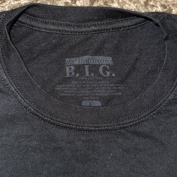 “The Notorious B.I.G” Multi-Colored Crown T-Shirt Black - Picture 2 of 3